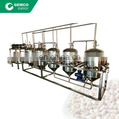 cold-pressed small cotton oil refining line extraction machine cold