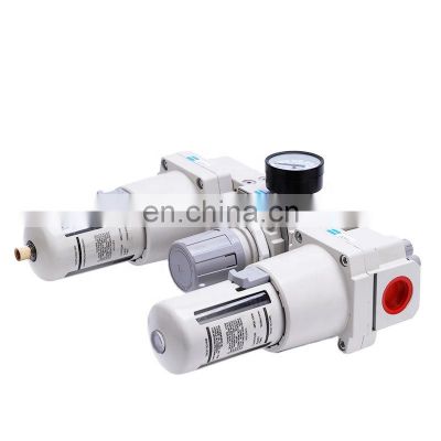 AC5000-10 Pressure Drain Automatic Units G1 Combination Lubricator FRL Pneumatic Unit Air Source Treatment Air Filter Regulator