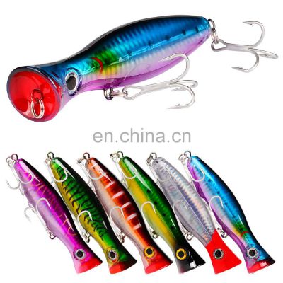 New 6-color new Popaluya lure 13CM/43G plastic hard lure