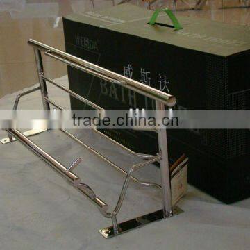 Wesda Made in China High Quality Stainless Bath Towel Shelf 092 photo-4