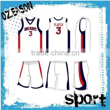 Custom unique club jersey basketball design wholesale price