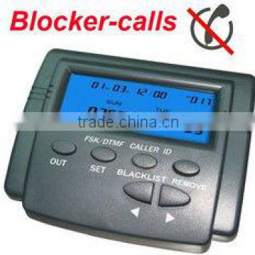 Sole phone call blocker box with block dialing numbers