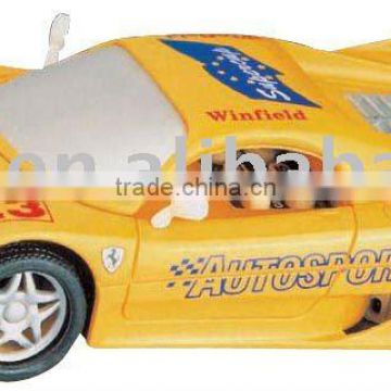 cartoon F1 racing car telephone