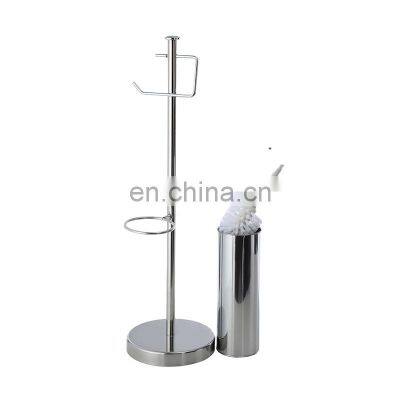 New design standing tissue holder with toilet brush