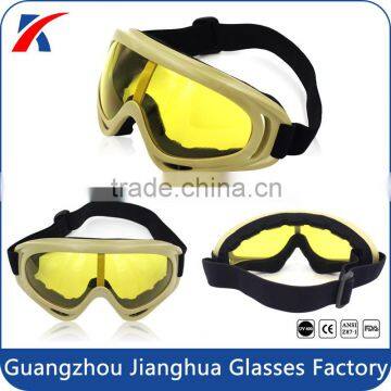 Factory promotional outdoor UV400 tactical military eyewear dustproof desert goggles with optional lens color                        
                                                Quality Choice