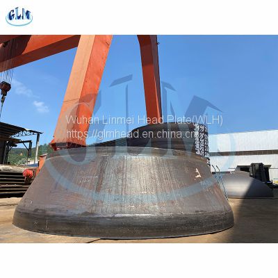 Carbon steel dished conical head for Distillation Columns & Towers