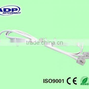 rj11 cat3 utp rj11 cat3 utp telephone patch cord cable