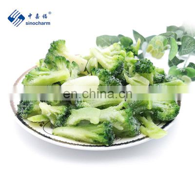 HACCP KOSHER HALAL BRC Quality New season Frozen Vegetables IQF Broccoli Cuts