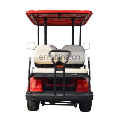 CE Approved 4 Seater Electric Golf Carts With Folded Back Seat(A627.2+2) photo-3