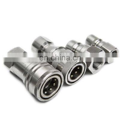 KZF Double Close Type Quick Connect Coupler ISO7241-B KZF close type quick disconnect coupler