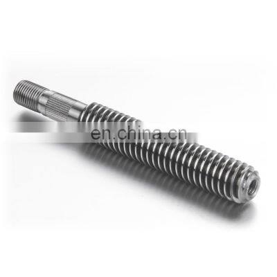 ISO9001 maker CNC machining 440 stainless steel 4142 high strength alloy steel UNF UNC left hand thread lead screw