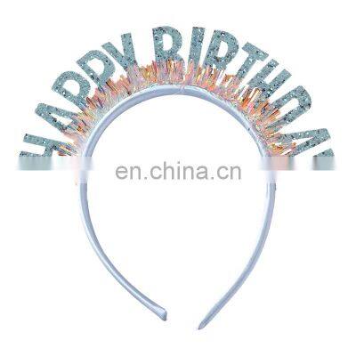 Factory Price Sequined Hair Band Cute Children Hairbands Hair Accessories for Party Decoration Party Decoration Supplies