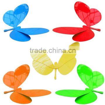 Solid color hanging acrylic butterfly decoration