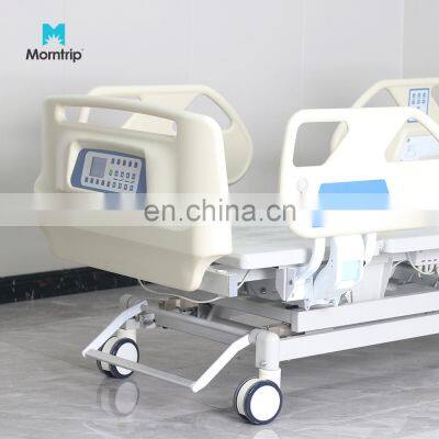 Loading Bearing 240kgs Remote Control Wholesale Price Electric Five Function Nursing Patient Hospital Bed With Mattress and Desk photo-2