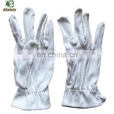 4SAFETY Thin White Inspection Disposable Cotton Gloves Low Price photo-4