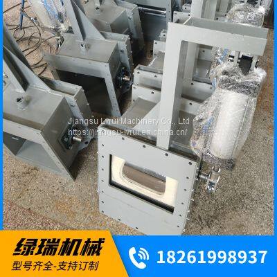 Air operated switch valve CP250 fly ash bulk loading and unloading arc valve bottom side cement discharge device