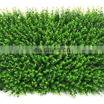 Wholesale Price Grass Encryption Artificial Plastic Plant Hedge Artificial Greenery Wall For Decoration