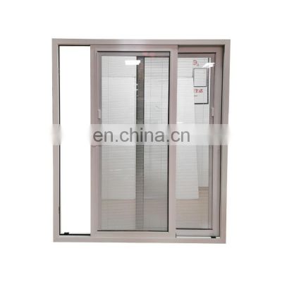 Aluminum alloy profile sliding glass door for bathroom