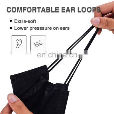 Hospital,Protective Non Woven 3ply Disposable Face Mask EarLoop Custom Medical Disposable Face Mask