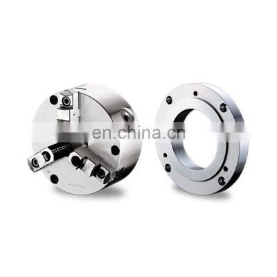 Taiwan CNC machine tool manual lathe 3 jaw self-centering hydraulic air lathe chuck and flange disk adapter