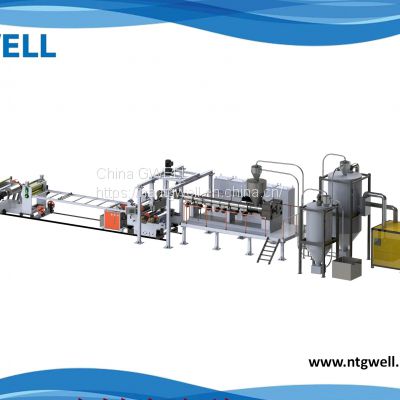 PET optical sheet production line