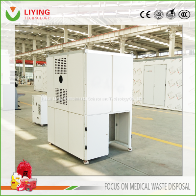 High Pressure Processing Medical Waste Microwave Autoclave Sterilization Treatment Disposal System for Hospital Clinical Biomedical Waste Sterilizer