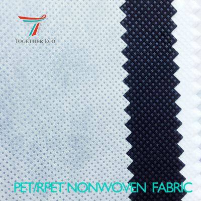 Waterproof roof lining Recycling non-woven RPET Polyester Spunbond Nonwoven Fabric for Head liner