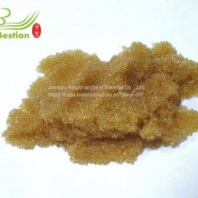 Selenium removal resin