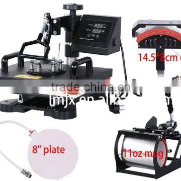 China Combo 4 in1 Heat Press Machine for Plate / Tshirt / Mug / Cap Printing