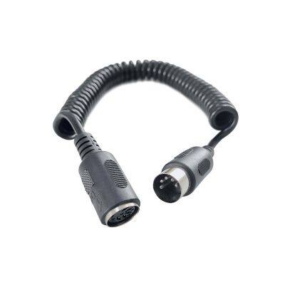 DIN 5pin Microphone Spring Cable Bus Cable photo-2