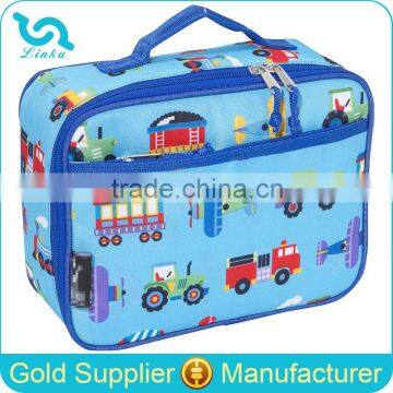 Best Seller Car Print Boys Lunch Bags, Children Lunch Bags For School