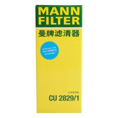 Original Genuine MANN Cabin Filter Car Engine Filter CU2829 4H1 819 429 A For Audi