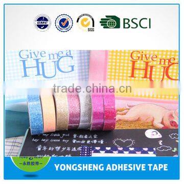 High quality decoration dusting powder tape