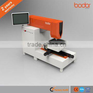 Mini metal Fiber laser cutting machine for cuff links, bracelets, necklaces, name rings