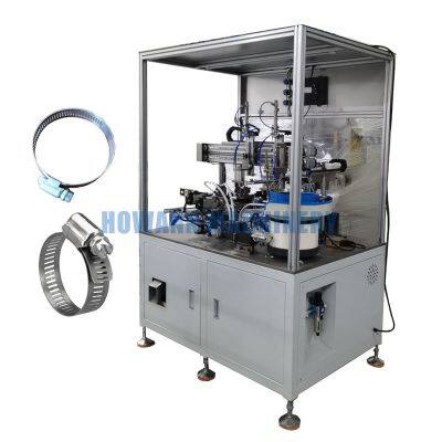 New Arrival Worm Drive Hose Clamp Making Machine Hose Clamp Assembly Machine