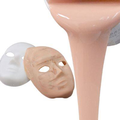 Elastomer Two Parts Liquid Silicone Rubber for Life Face Casting Fast Curing Silicone Rubber photo-4