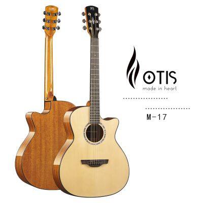 Stock 41 Inch GA Body High Grade Fashion Style Solid Wood Acoustic Guitar