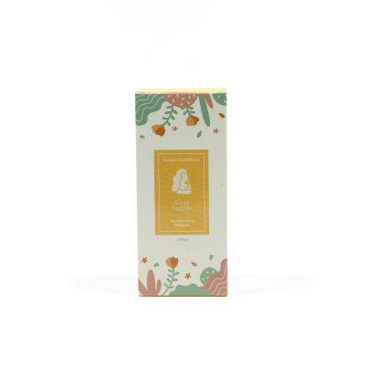Custom Wholesale Eco-Friendly Exquisite Ivory Cardboard Cosmetic Packaging Box for Cosmetic