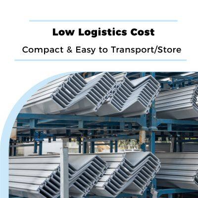 Low Vibration Quiet Installation Plastic Sheet Piles for Urban Waterfront Upgrades photo-4