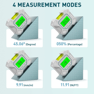 Digital Angle Meter With Bubble Vial photo-3