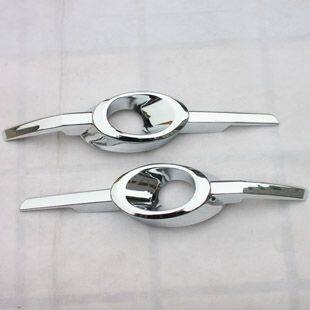 Mercedes-Benz Dedicated Fog Light Cover, Protective Decorative Fog Light, ABS Injection Molding Material, Precise Match With Original Vehicle Holes