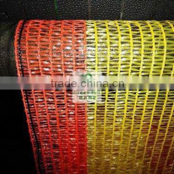 yellow & orange barrier netting