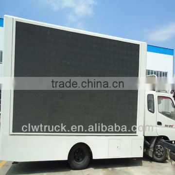 high quality Foton mini truck advertising display led, 4*2 full color led disply led truck