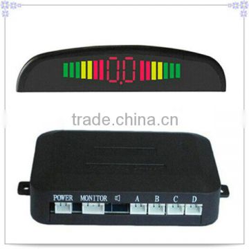 High quality Colorful Car Reverse parking sensor LED parking sensor system with 4 sensors