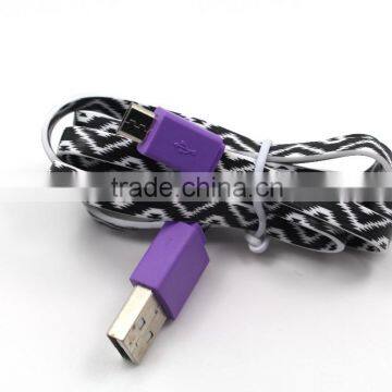 The Newest Colorful Charging & Syncing With Printing Micro Cable photo-3