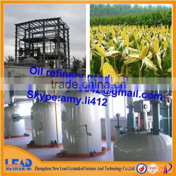 1-10 TPD low cost corn germ oil refining,advanced technology corn oil refining plant