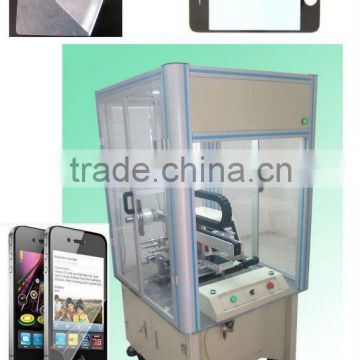 automatic phone mobile touch screen panel screen protector lamination machine