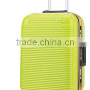 China PC+ABS candy color trolley luggage high quality business travel luggage wholesale