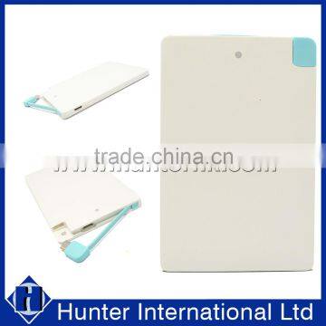 Printed LOGO 2500mah Ultra Slim Portable Power Bank