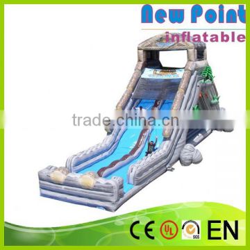 New Point PVC trampoline new design 1000ft Slide The City